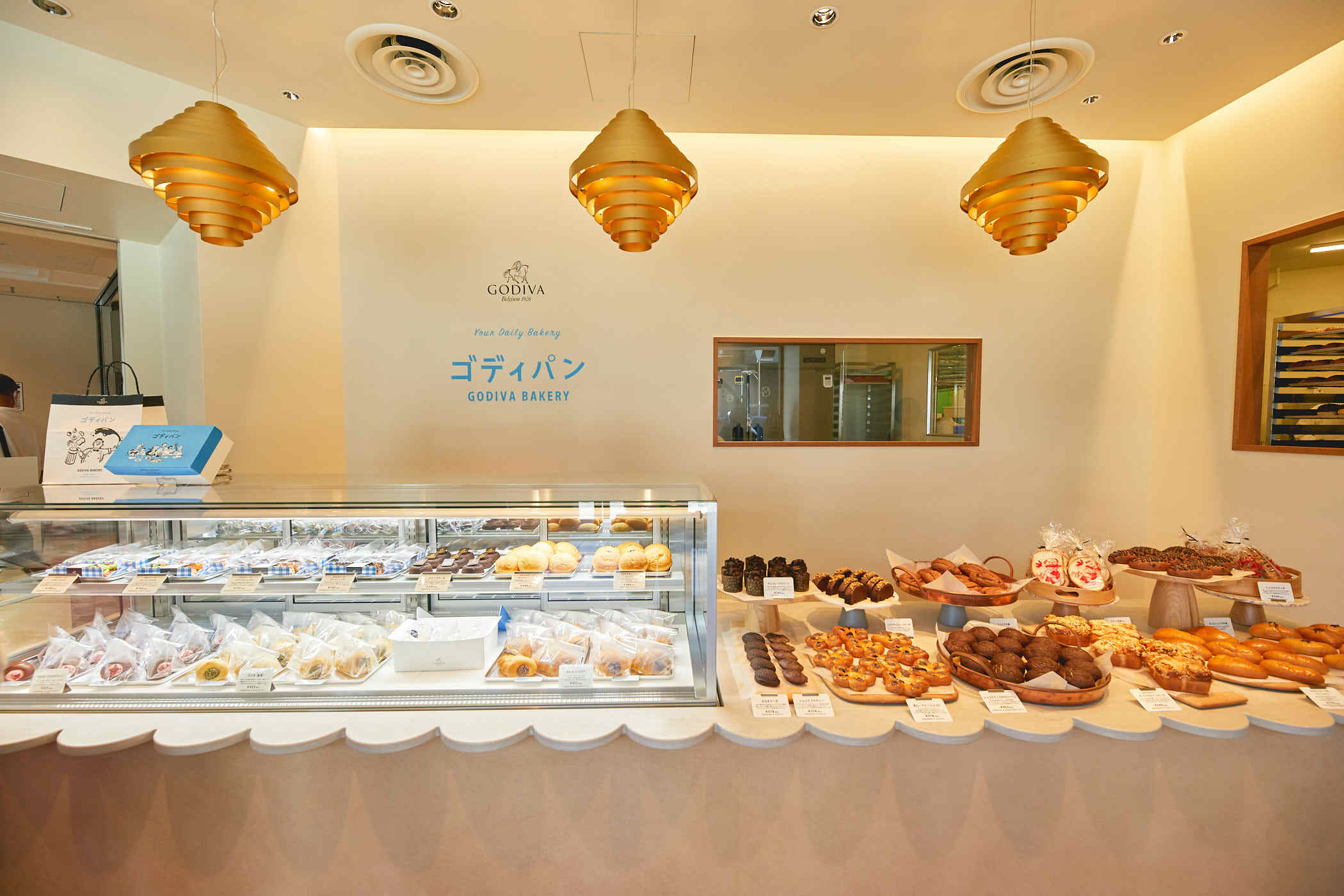 The world's first Godiva Bakery is now open in Tokyo
