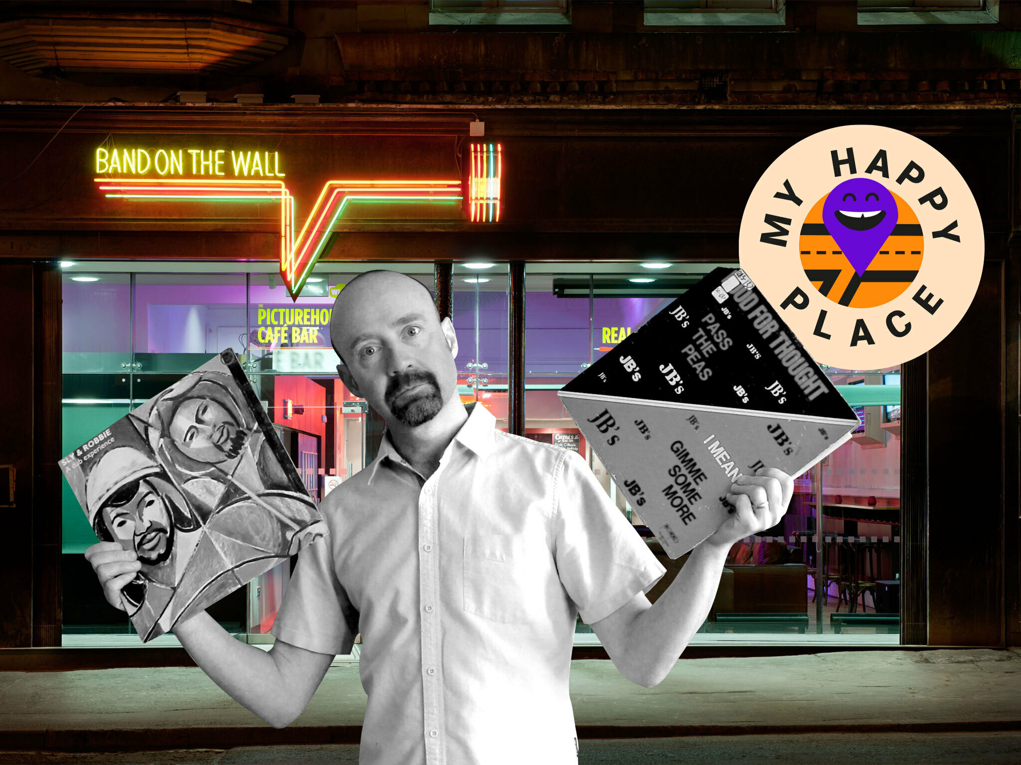 DJ Mr Scruff On Band on the Wall Live Music Venue in Manchester