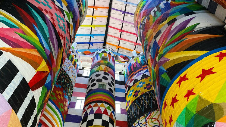 El Silo de la Diversidad. Okuda San Miguel