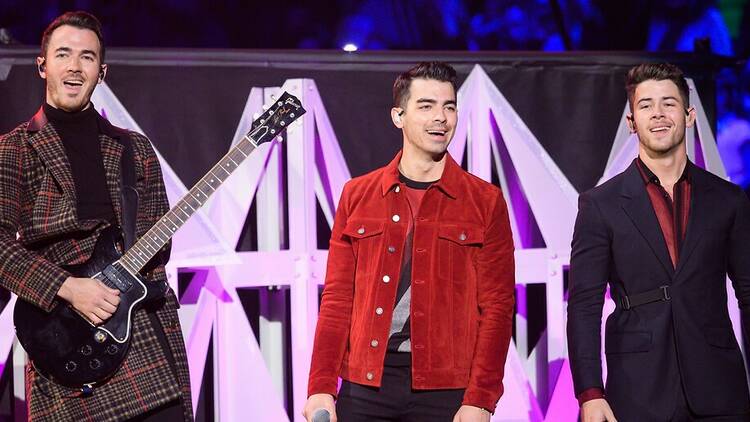 Jonas Brothers on stage