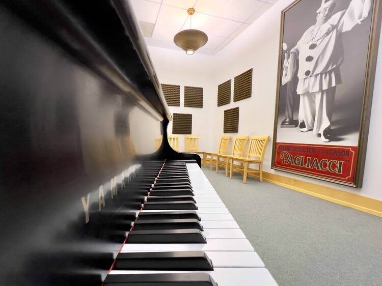Music practice rooms