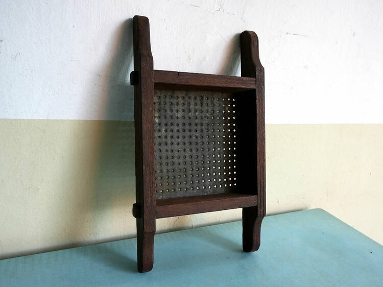 Item #5: Cendol wooden mould