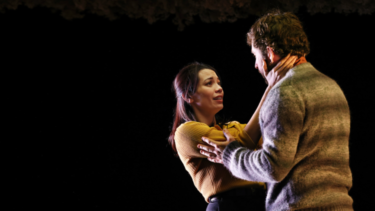  Johnny Carr and Catherine Van-Davies in Sydney Theatre Company’s Constellations