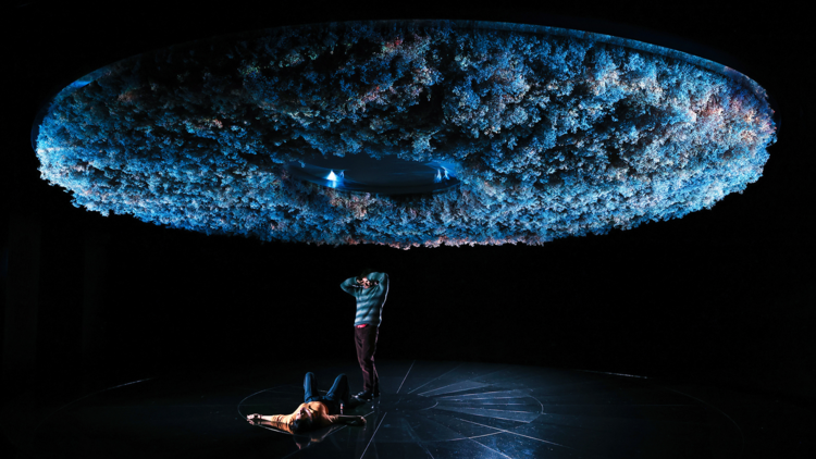 Johnny Carr and Catherine Van-Davies in Sydney Theatre Company’s Constellations