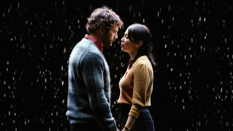  Johnny Carr and Catherine Van-Davies in Sydney Theatre Company’s Constellations