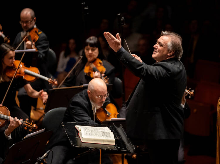 picture of man composing from the melbourne symphony orchestra