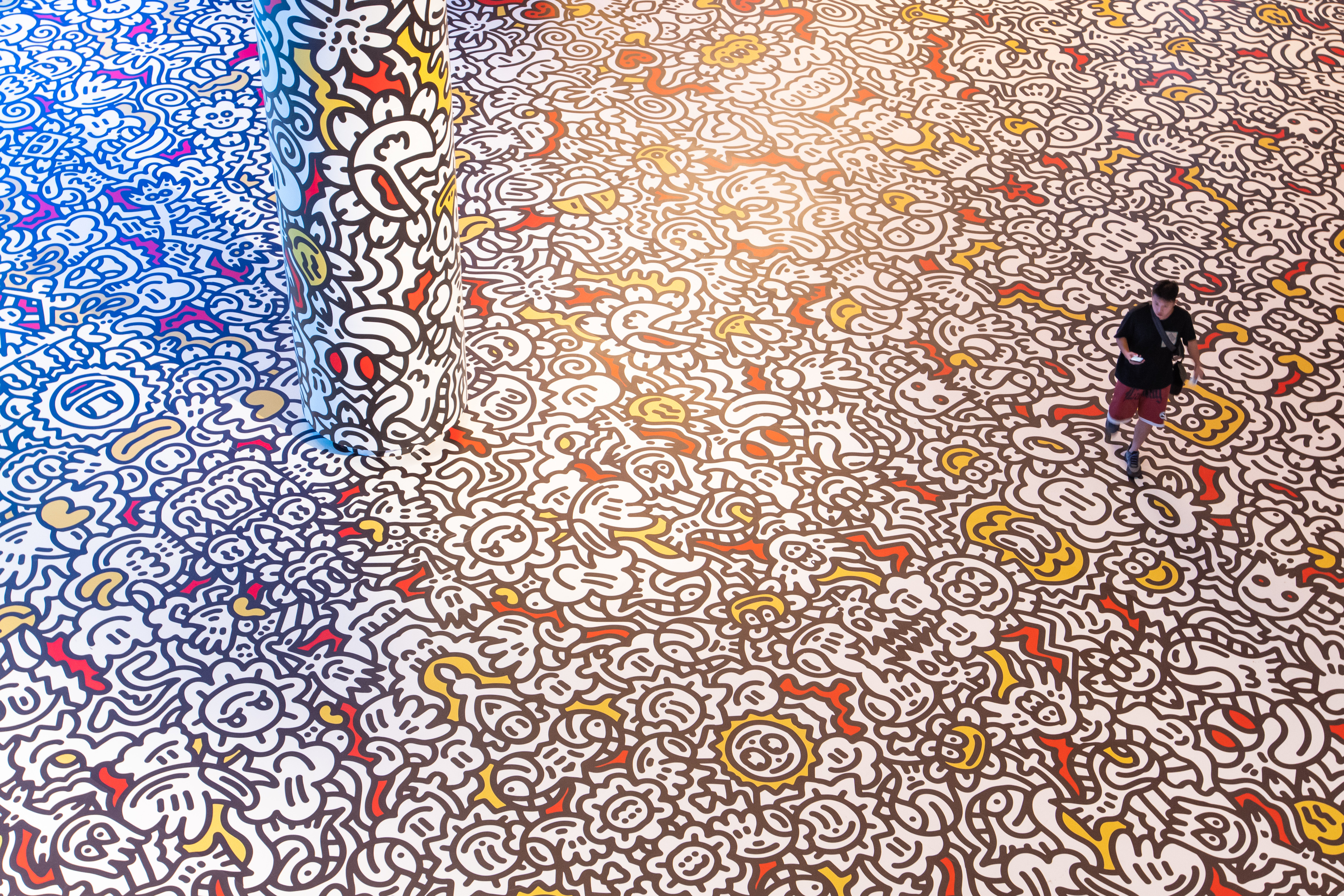 Mr Doodle's first exhibition in Macau opens