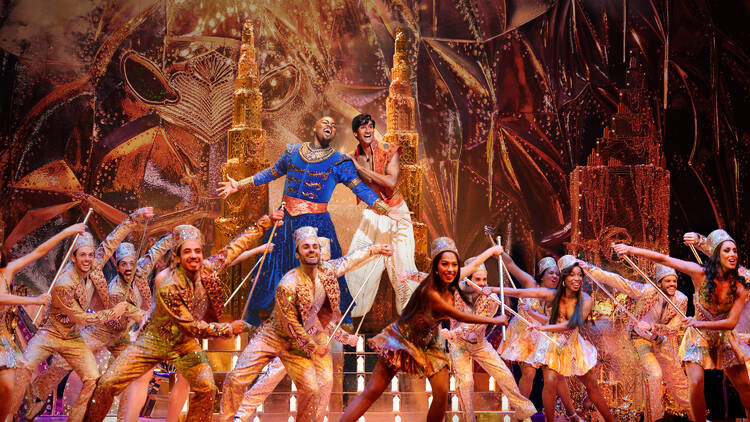 Check out a matinee of “Aladdin”