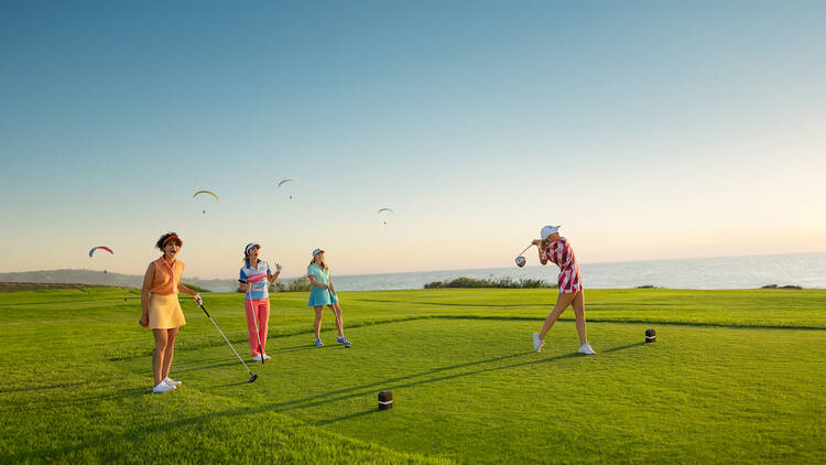 Swing big at Torrey Pines