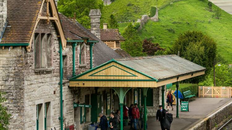 Corfe Castle Railway Station, Dorset