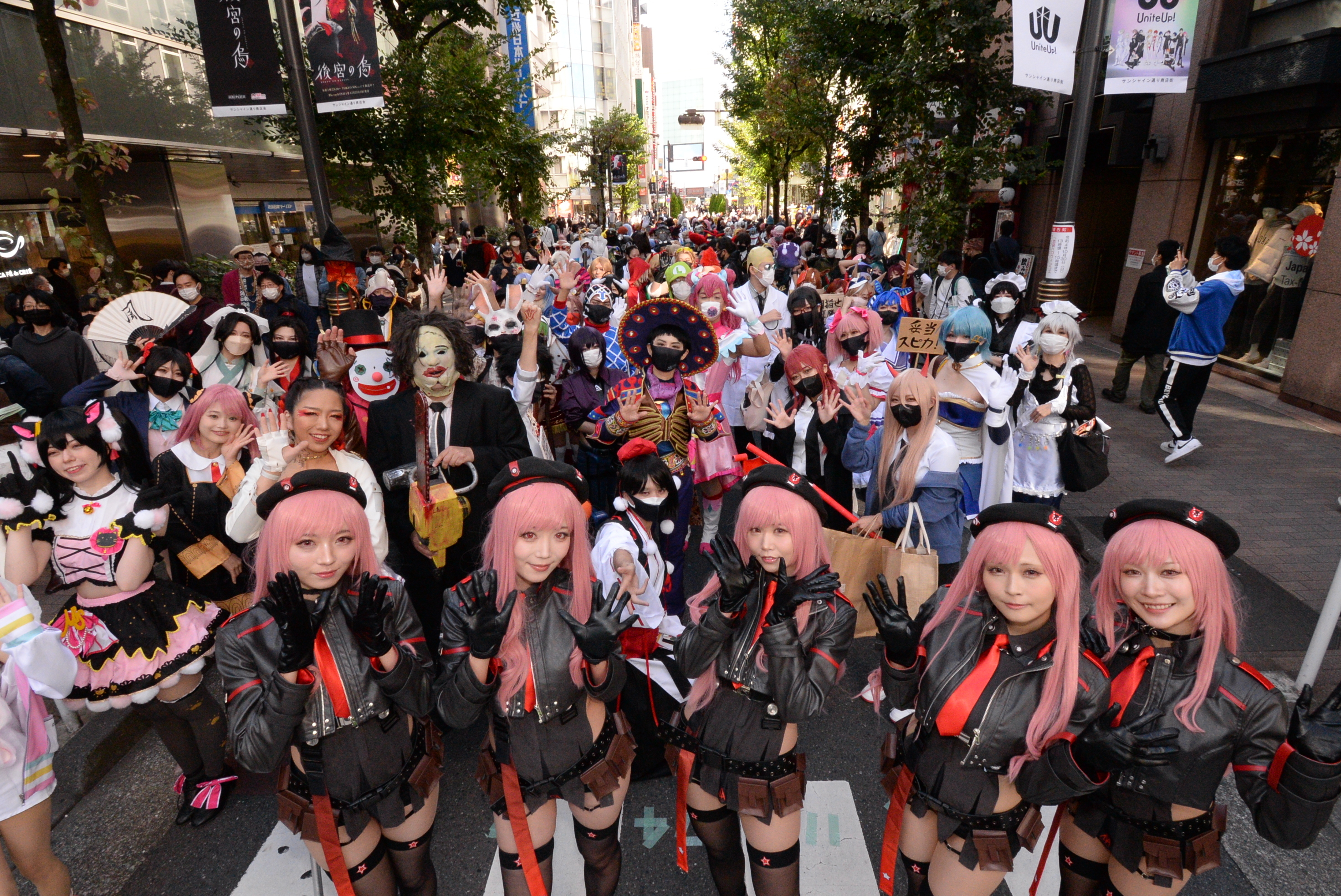 Ikebukuro halloween cosplay festival