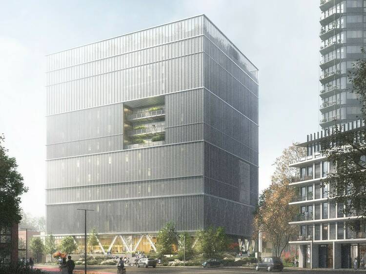 West London is officially getting this ginormous, 12-storey cube