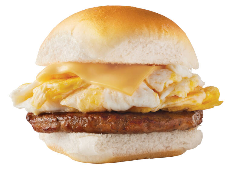 White Castle: Sausage, Egg & Cheese Breakfast Sliders