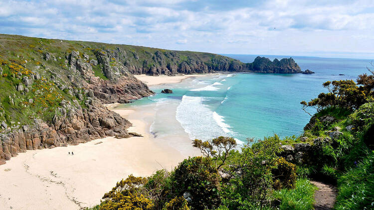 Porthcurno Beach