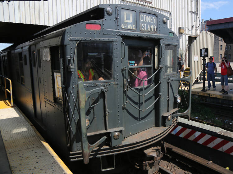You can ride a vintage subway train in NYC this summer