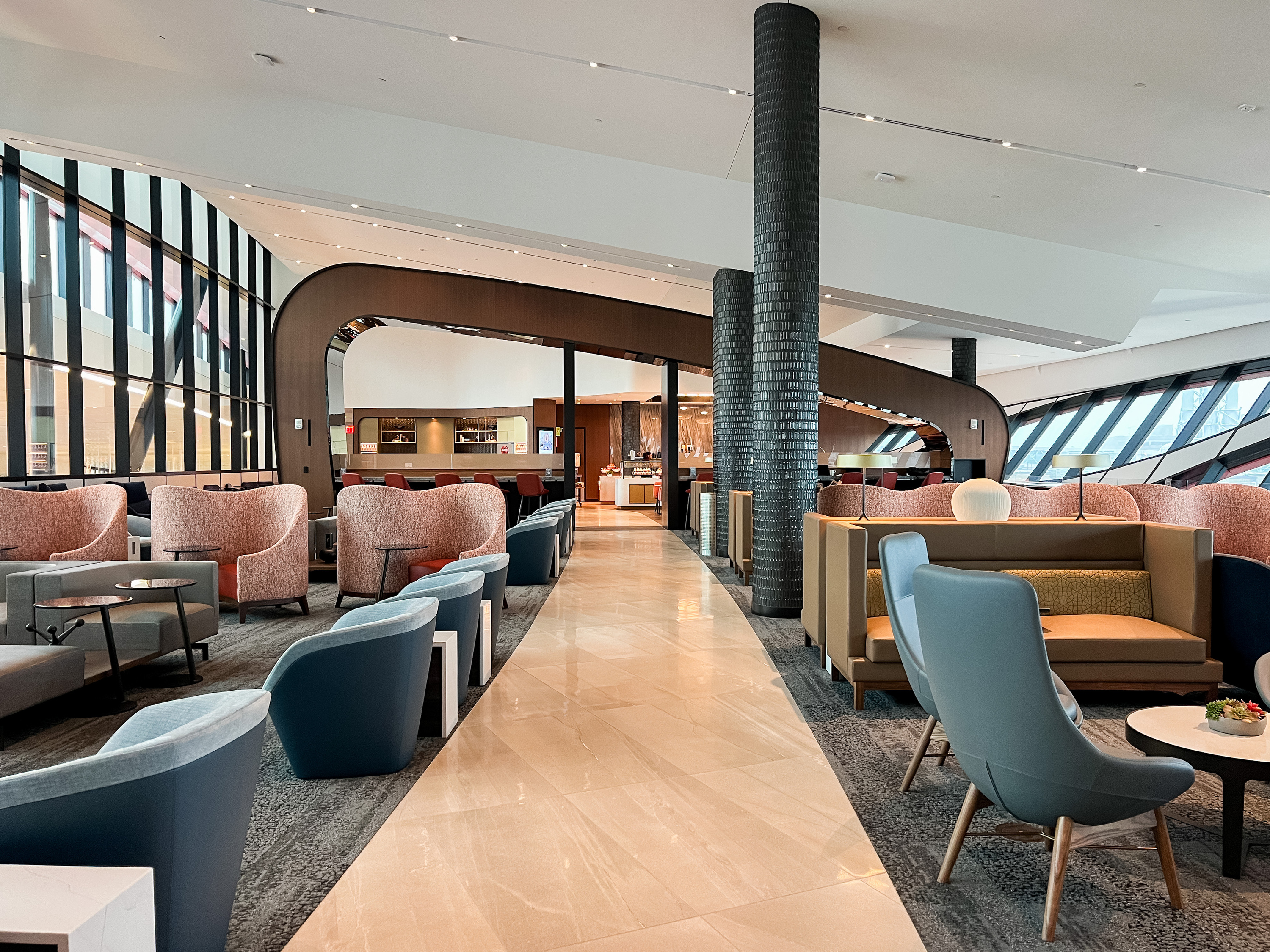 A huge new Delta Sky Club opened at Boston’s Logan Airport today