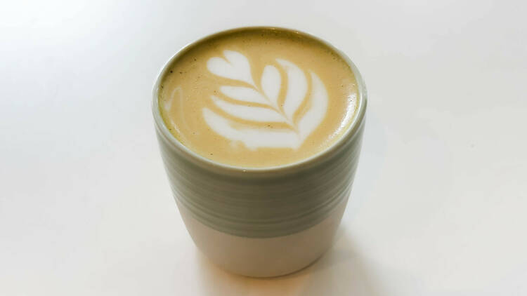 Snap Cafe: Pistachio Espresso Latte