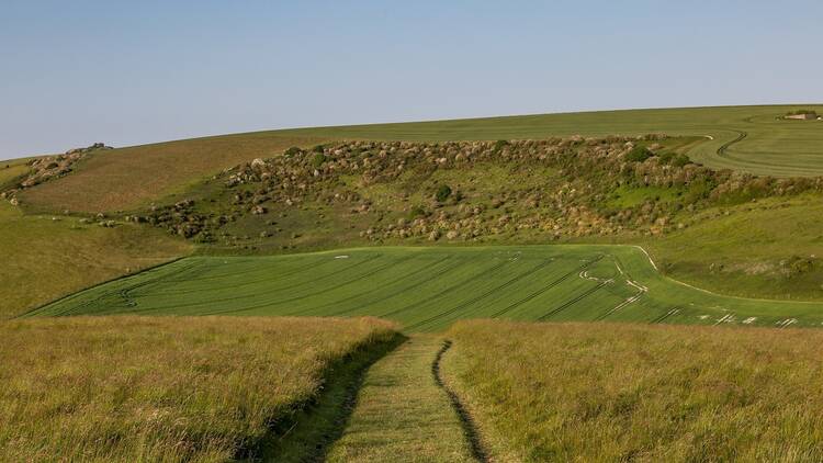 Explore Castle Hill and the lost village of Balsdean