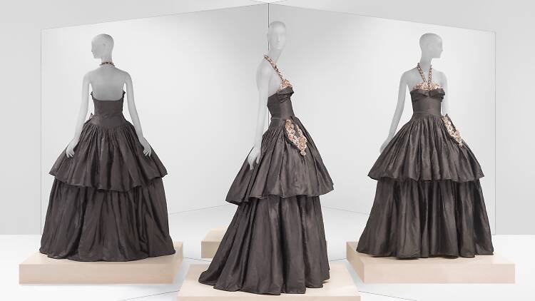 Jeanne Lanvin’s Cyclone Evening Dress, 1939 from the collection of the Met Museum of Art