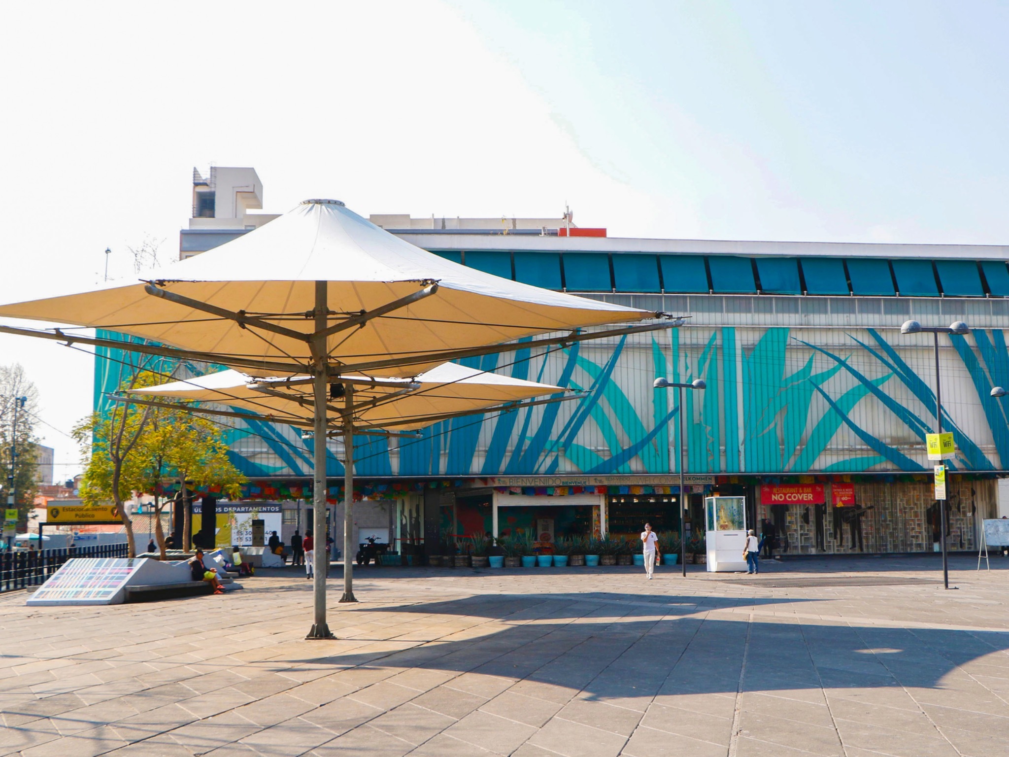 La rehabilitación de Plaza Garibaldi finalizará en agosto