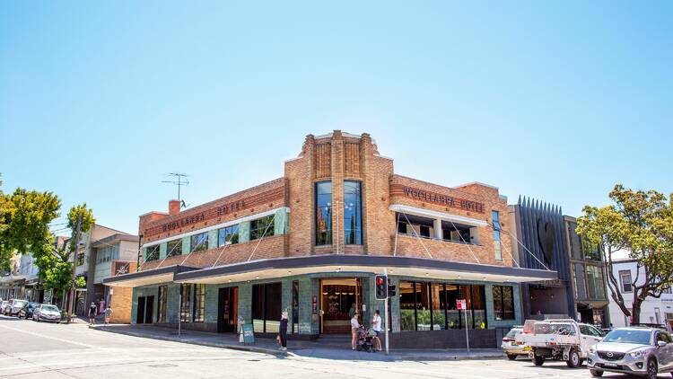 The outside of The Woollahra Hotel