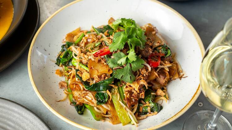 A delicious Asian dish at The Woollahra Hotel