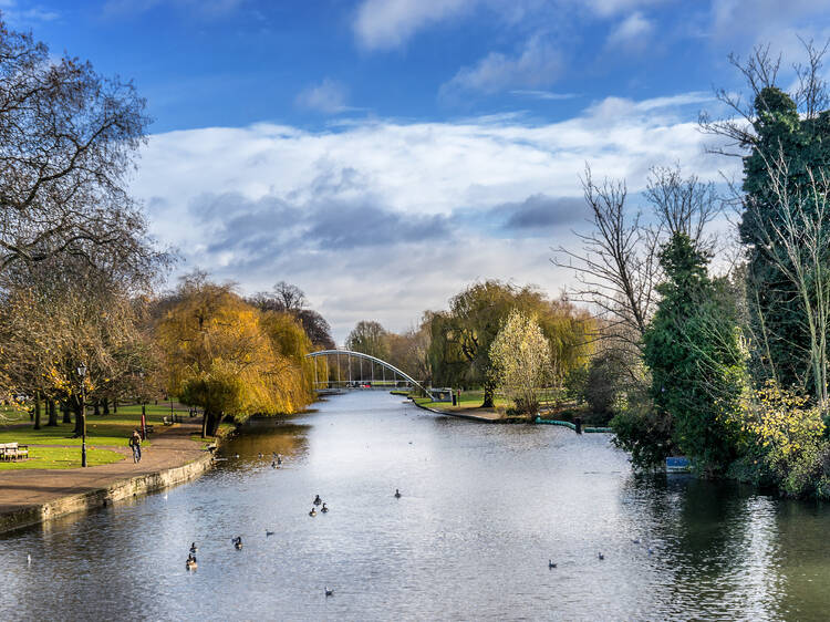 Bedford (1 hour from St Pancras International on Thameslink)