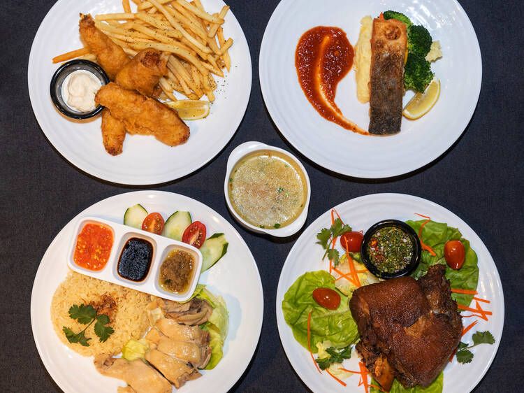Bistro Bugis for local and western delicacies