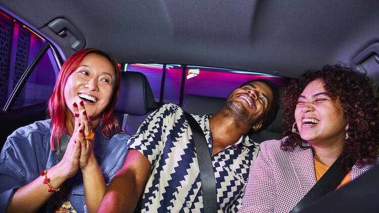 New Yorkers order a Lyft ride for a night of dancing or bar hopping