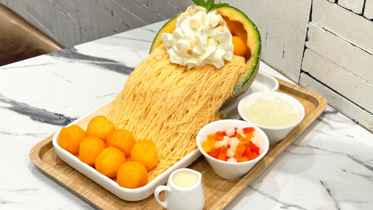 Rockmelon bingsu