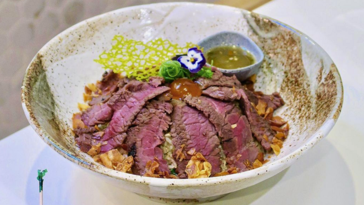 Wagyu beef bowl