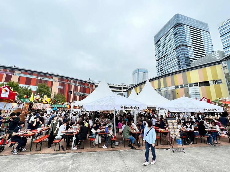 Oktoberfest in Urbandock Lalaport Toyosu