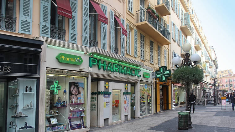 Pharmacy in Nice, France