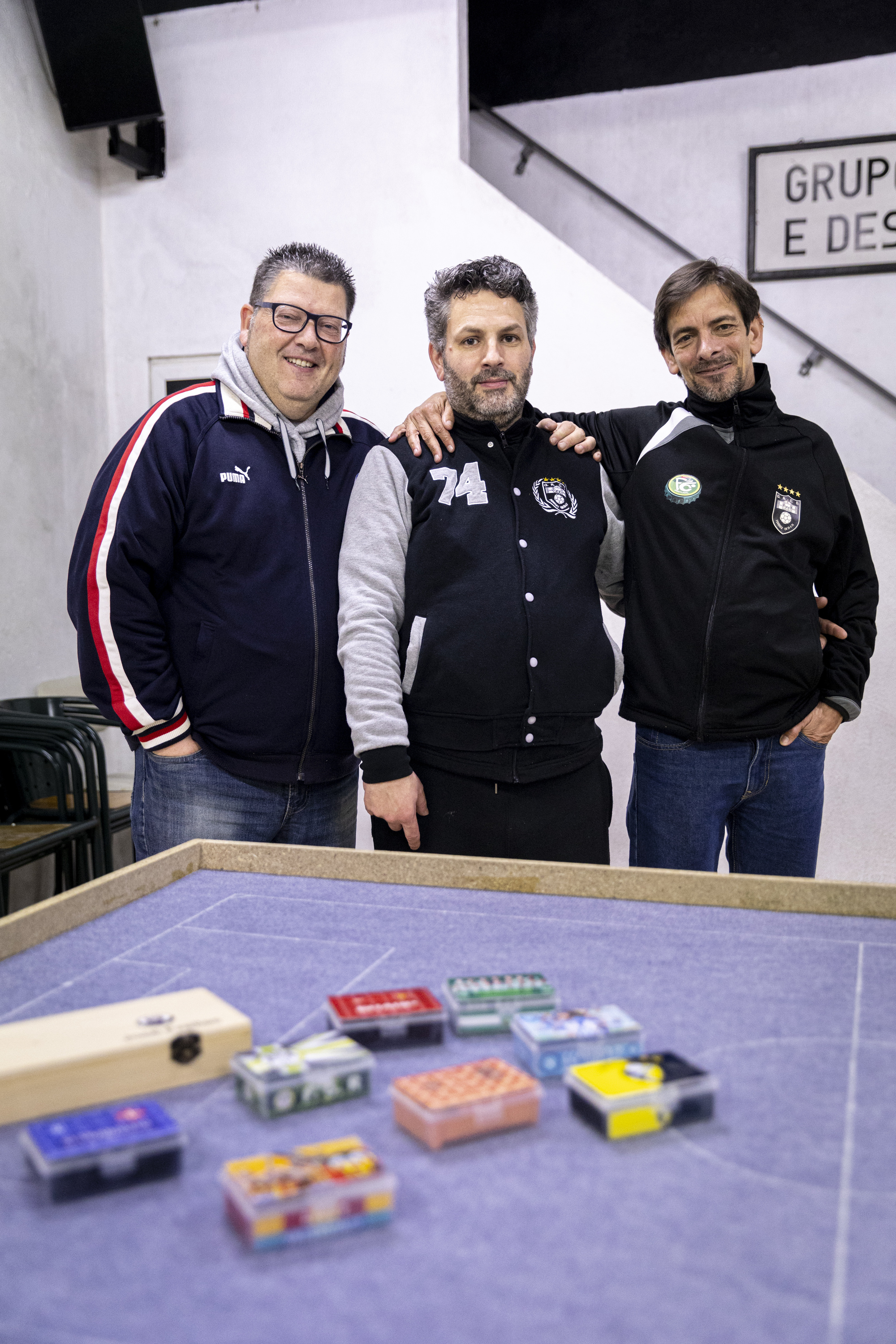 Luís Silva, Luís Dias e José Carlos Freitas