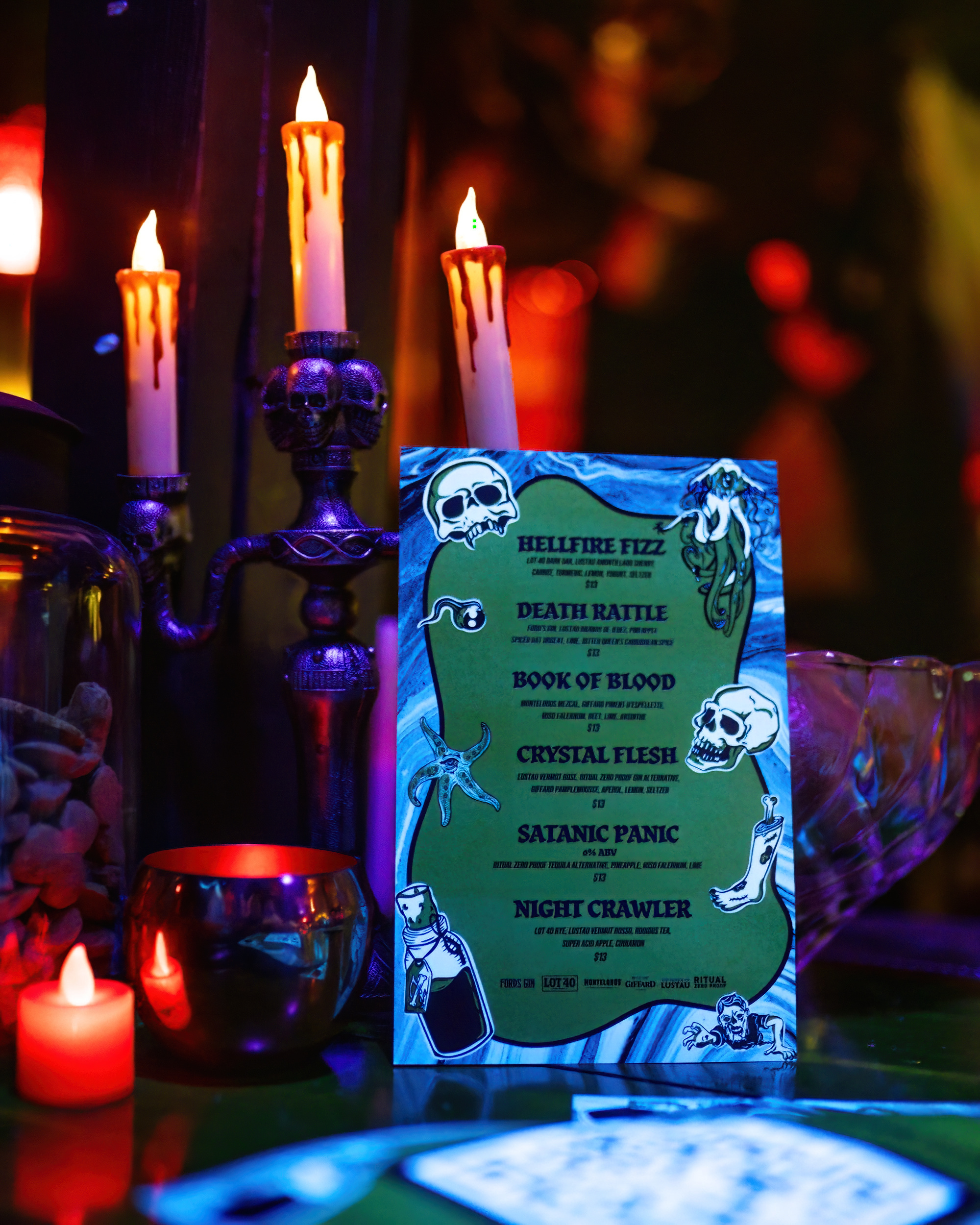 Black Lagoon's Halloween pop-up bar is back to spook New York