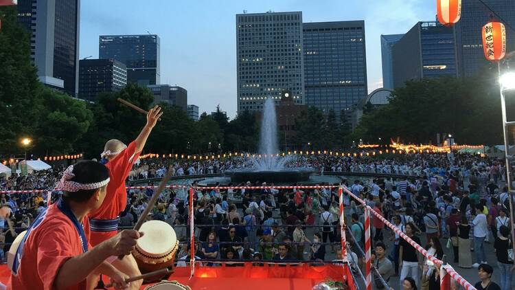 Hibiya Park Ondo Bon Odori Festival