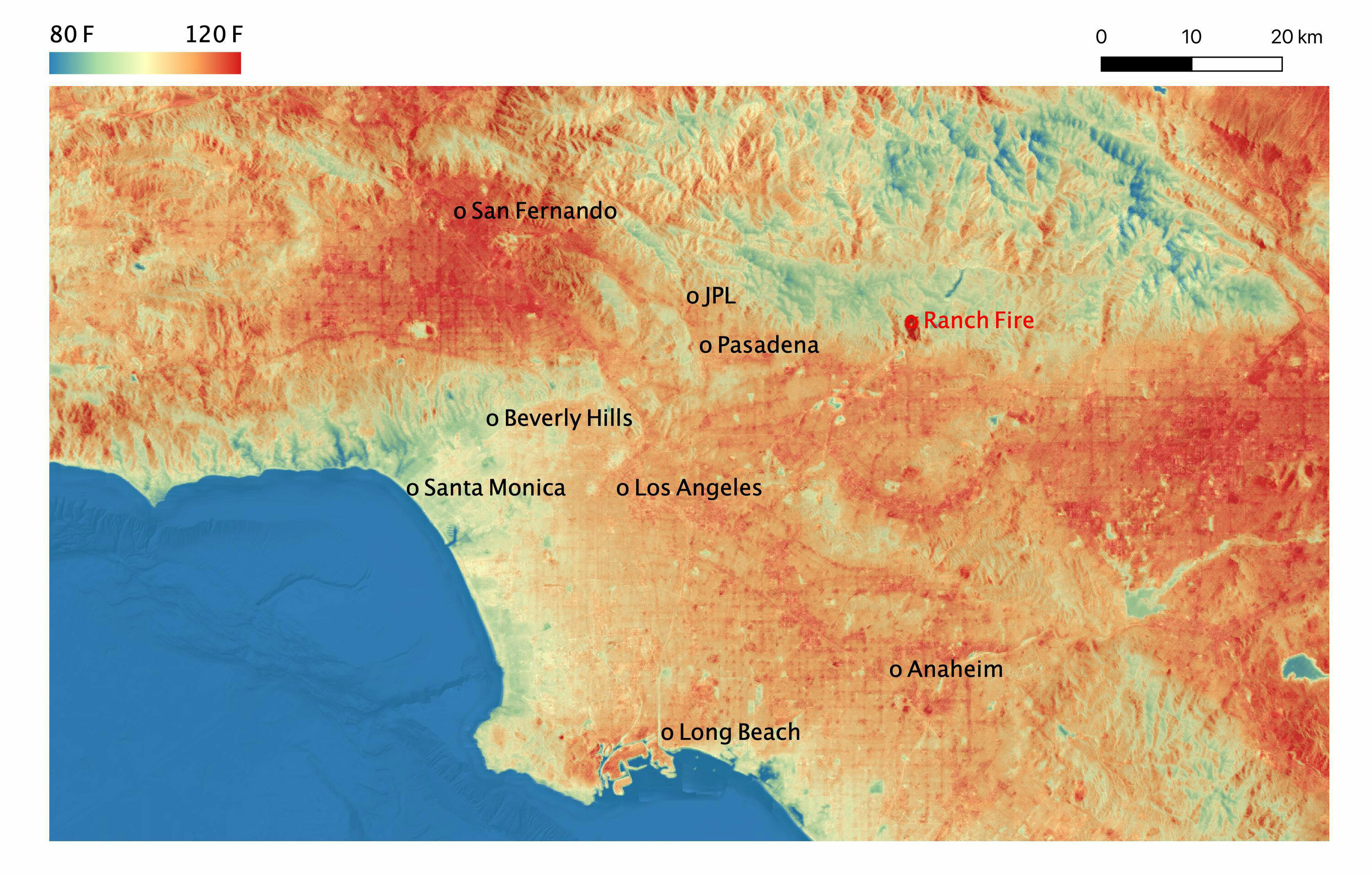 Las olas de calor de Los Ángeles son cada vez más húmedas y peligrosas