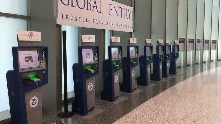 Global Entry kiosks