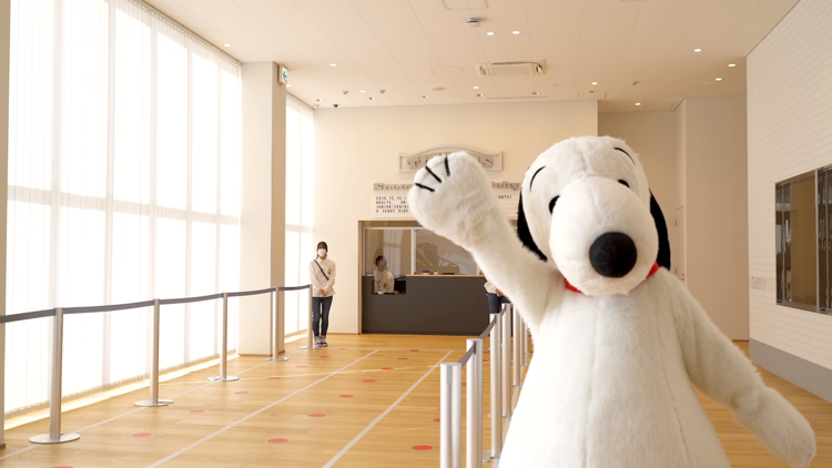 Snoopy Museum meet-and-greet