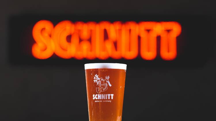 Schnitt brewing company is a Tel Aviv brewery and craft bar.