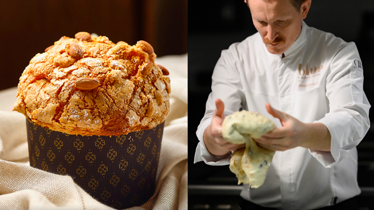 Blue by Alain Ducasse panettone