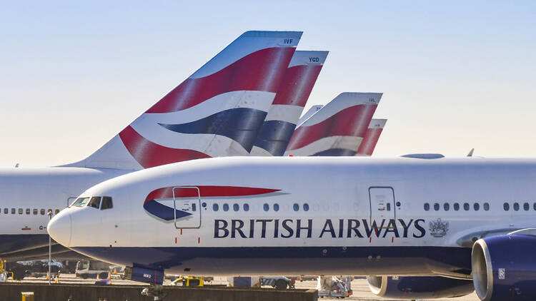 British Airways plane