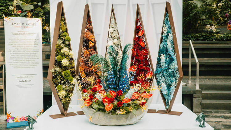 Jewel Blooms Changi Airport flower festival