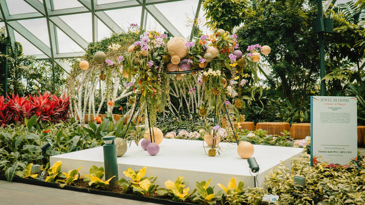 Jewel Blooms Changi Airport flower festival