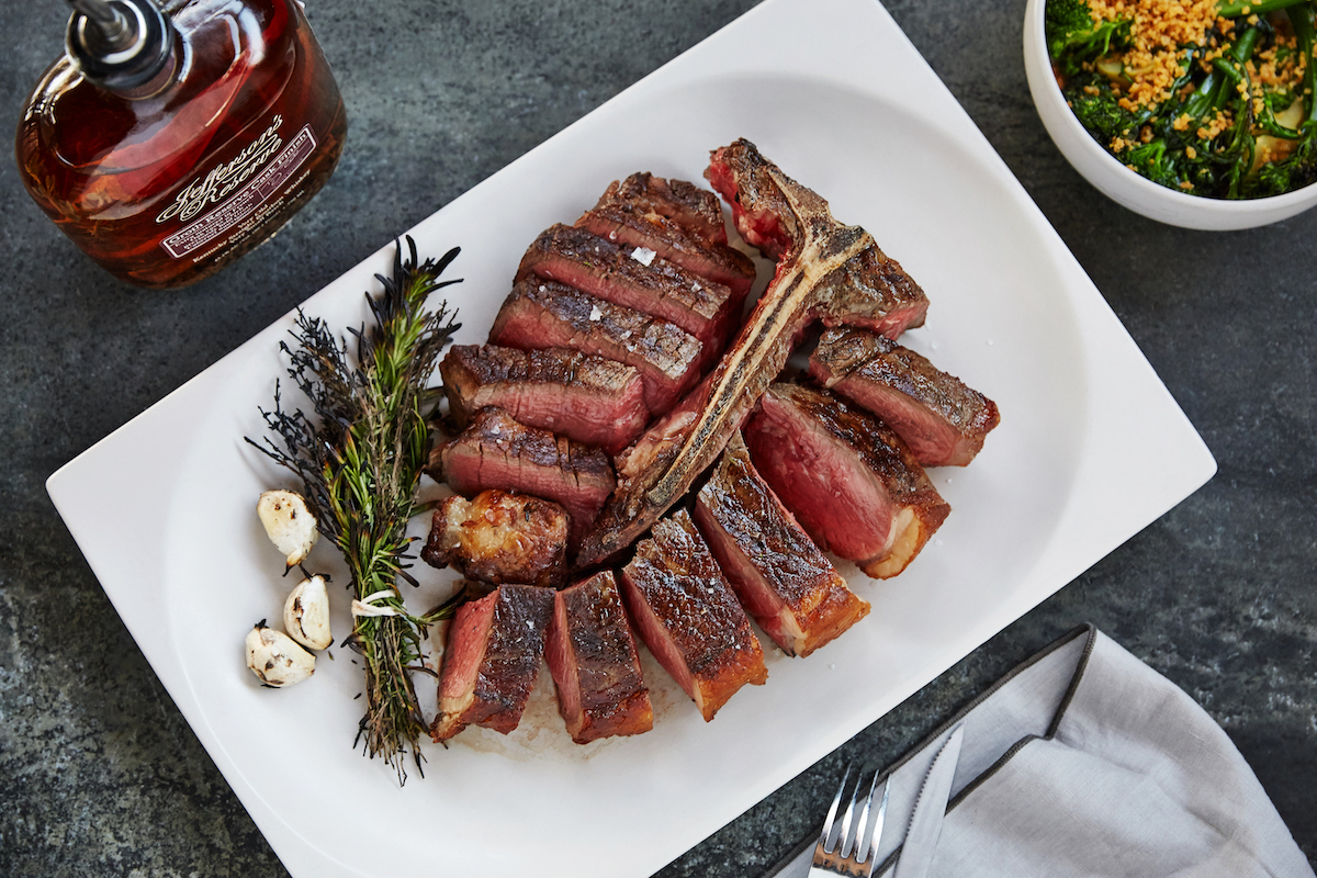 Slice through steak dinners with this $80 knife set