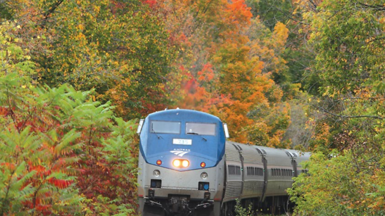 Amtrak fall foliage