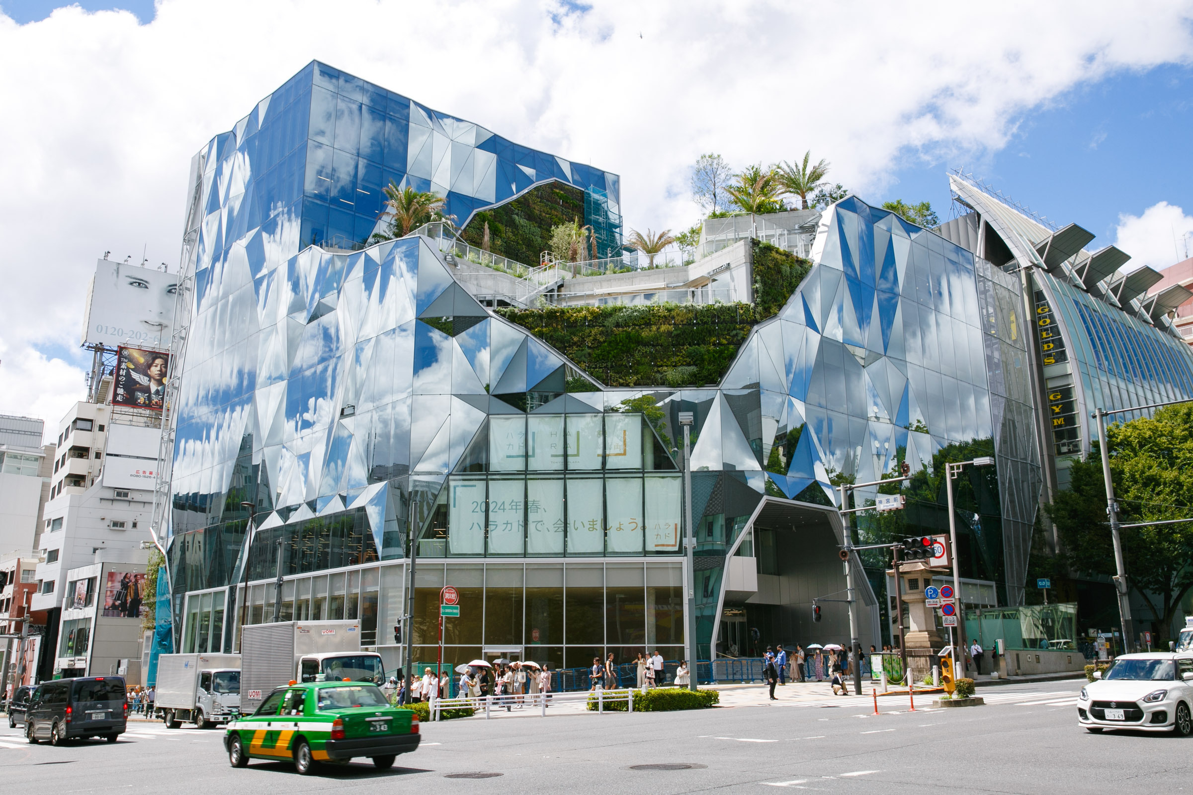 Harajuku is getting a new shopping complex with a rooftop garden