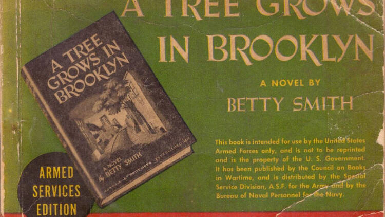 The cover of the book A Tree Grows in Brooklyn.