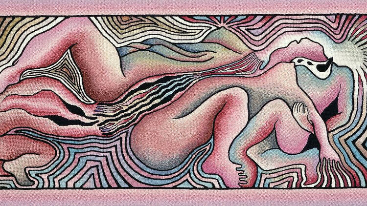 Judy Chicago, Birth Trinity, from the Birth Project