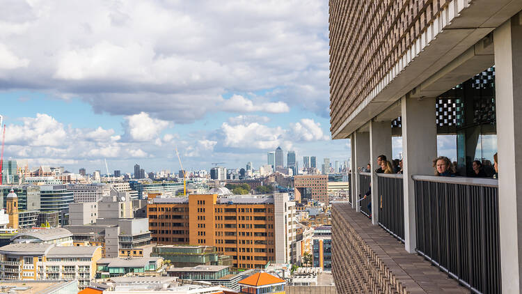 Viewing platform at the Tate Modern